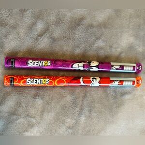 2 Scentos Smencils - Gourmet Scratch and Sniff‎ Scented Pencils